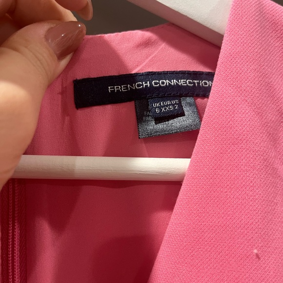 French collection Dress open front Pink - Picture 2 of 2